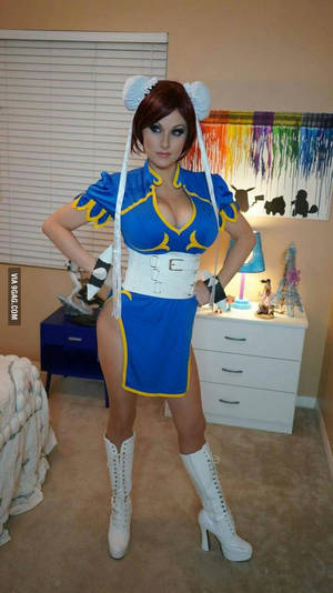 Chun Li Thighs - Chun Li Angie Griffin