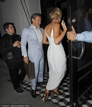 Kym Johnson Pussy - Shark Tank's Robert Herjavec and Dancing With The Stars' Kym Johnson have  dinner | Daily Mail Online