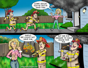 Fire Cartoon Porn - Firefighter Cartoons | Best Firefighter Jokes and Fire Cartoons