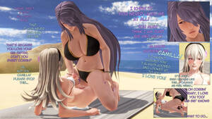 Corrin Porn Huge Boobs - BlueGirl91-Camilla & Corrin At The Beach [Dickgirl]â€¢Free Porn Comics