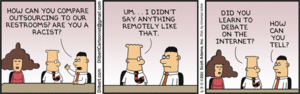 dilbert cartoon porn - Language Log Â» Spin Ninjas and Internet Debate Rules