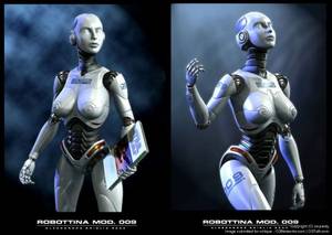 3d Robot - Still ...