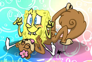 Furry Spongebob Porn - Sponge and Sandy 2 by AnnieMae