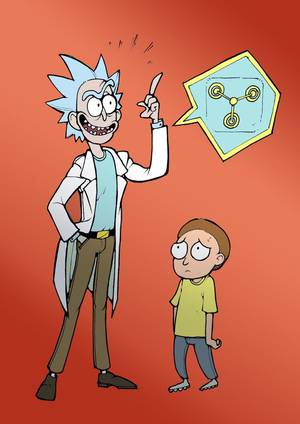 Morty Gravity Falls Cartoon Porn - Rick and Morty/Doc and Mharti/Doc and Marty. Fanart for the upcoming Adult  Swim animated series 'Rick and Morty', by Dan Harmon, about a genius sc.