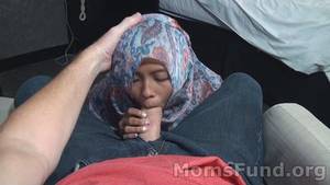 asian hijab pussy - Sweet young girl in hijab stops by the room for a quick blowjob. It pays to  talk to people riding in the elevator sometimes