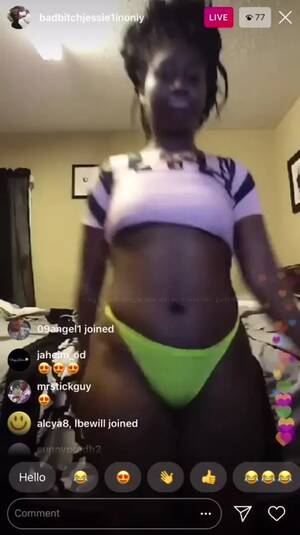 ghetto bitch twerking nude - Free Bad Bitch Jessie on Instagram Live Twerking Fat Black Ass and Showing  Tits Porn Video - Ebony 8