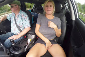 bbw mature pussy flash car - MollyMILF - Flashing In The Car Pt2 Video