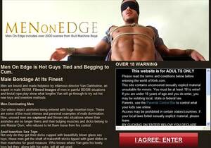 Gay Male Bondage Sex - Bondage Pay Site - Men on Edge | Membership Porn Sites - Sex Paysite  Central.NET