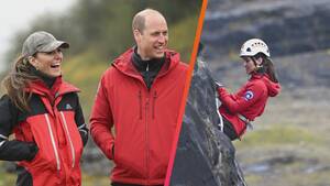 Kate Middleton Drunk Porn - Prince William and Kate Middleton Show Off Impressive Mountain-Climbing  Skills