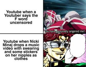 nicki minaj cartoon hentai porn - I still wonder how that works : r/ShitPostCrusaders