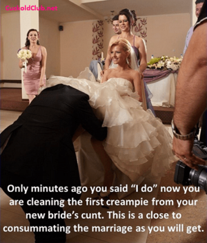 Bride Slut Porn Caption - The Most Bitchy Slut Wedding Captions 2022 - Cuckold Club