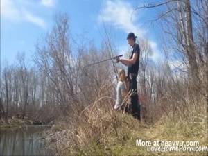 fishing handjob - Blowjob While Fishing