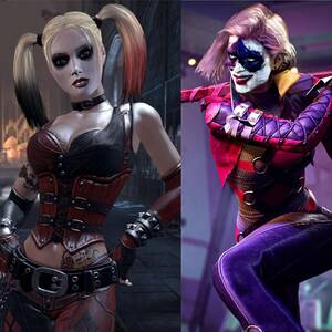 Arkham Knight Harley Quinn Porn - Sorry for comparing but By the looks of it Arkhamverse ain't f***** with  Knightsverse Harley cause from that trailer and her design she look so  bada** that's it that's the post ðŸ”¥ :