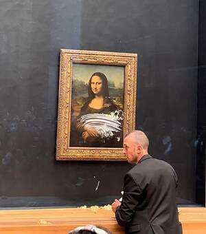 Elizabeth Banks Hairy Pussy - Atacan a La Gioconda con un tortazo en el Museo del Louvre â€¢ 7600 online