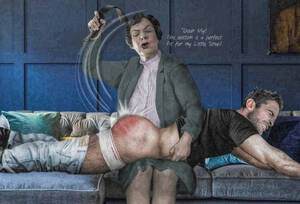 belt spanking art - The Strap\