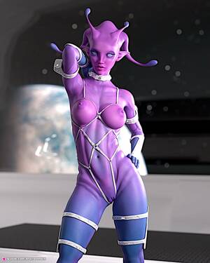 3d Sci Fi Girls Porn - Rule 34 - 3d alien alien girl arm up athletic female depth of field female  large breasts looking at viewer nude nude female purple skin riskybomber sci -fi science fiction slushe (website) solo