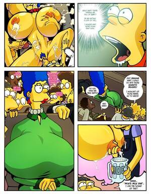 Large Marge Simpson Porn - Hexamous The Return of Large Marge | XXXComics.Org