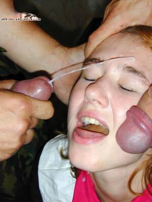 cumshots on face - Cum On Her Face Porn Pics - PornPics.com