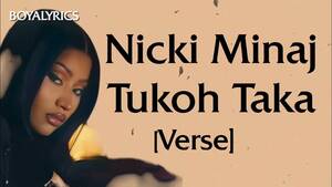 Nicki Minaj Blowjob Porn - Nicki Minaj - Tukoh Taka [Verse - Lyrics] FIFA Fan Festivalâ„¢ Anthem -  YouTube