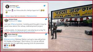 Adult Porn Train Stations - Porn video played at Patna Railway Station: Twitterati says \