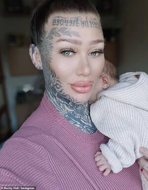 Bad Porn Star Tattoos - Britain's most tattooed woman' who has Â£35,000 worth of body art opens up  about trolls | Daily Mail Online