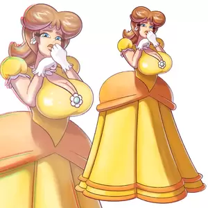 cartoon princess daisy porn - Thicc princess daisy nude porn picture | Nudeporn.org