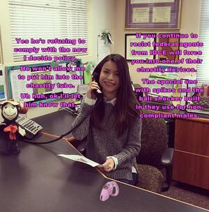 Miranda Cosgrove Porn Captions - themed chastity captions on Tumblr: Miranda informs co-worker of new  federal agency IDCE I decide chastity enforcement.