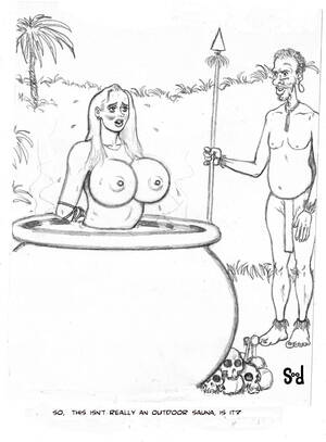 Cannibal Porn Drawings - Cannibal Drawings Girls Bound In Pots Cooking Alive - Page 2 - Comic Porn  XXX