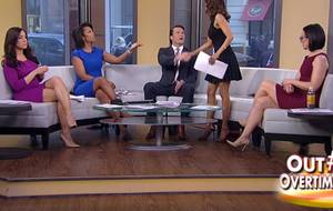 Andrea Tantaros Outnumbered Porn - Outnumbered hosts in mini dresses and high heels showing off their crossed  legs. Andrea Tantaros