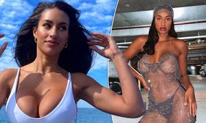 Hairy Pussy Ann Curry - Love Island Australia: Phoebe Thompson promotes her raunchy website | Daily  Mail Online