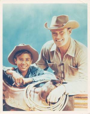 Chuck Connors Porn - Chuck Connors, Johnny Crawford, The Rifleman