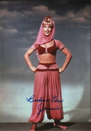 Barbara Eden Porno - Barbara Eden Signed I Dream Of Jeannie 11x14 Photograph