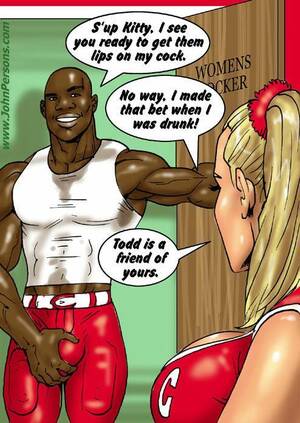 erotic blowjob cartoons - Sexy cheerleader doing blowjob in locker room free xxx cartoons