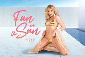 Fun In The Sun Porn - Fun in the Sun with Kenzie Anne - VR Porn Video | BaDoinkVR