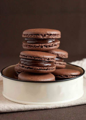 dinner ending - Chocolate macaroons, for the perfect ending of your dinner