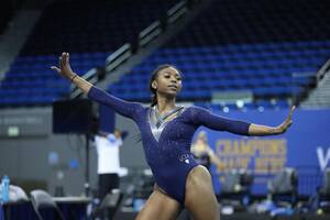 Junior Gymnastics Porn - UCLA's motto for gymnastics season: 'Celebrate every moment' - Los Angeles  Times