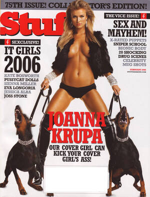 jessica alba anal sex - Stuff # 75, February 2006, Joanna Krupa softcore porn pictures st