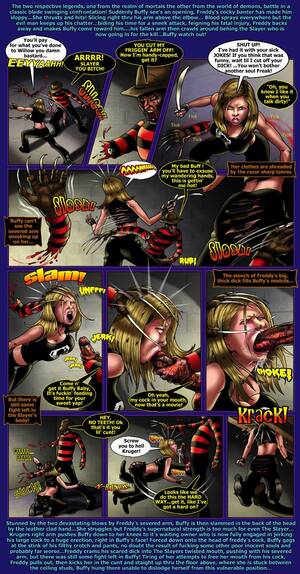 Freddy Krueger 3d Porn - Smudge] Buffy VS. Freddy (Buffy the.. at ComicsPorn.Net