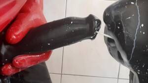 Latex Cum Porn - Latex Master cum inside dog latex mask - ThisVid.com em inglÃªs