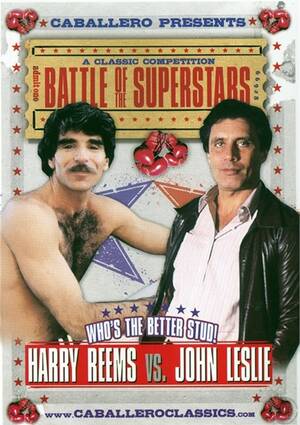 Harry Reems Gay Porn - Harry Reems Vs. John Leslie | Caballero Home Video | Adult DVD Empire