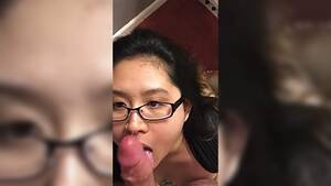 asian girl giving handjob friend - Pretty Asian girl makes sensual handjob to shy friend, and makes him cum  hard