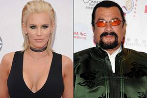 Jenny Mccarthy Sex Tape Porn - Jenny McCarthy says Steven Seagal sexually harassed her during audition