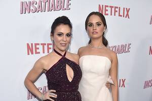 Alyssa Milano Porn Anime - Debby Ryan and Alyssa Milano Are 'Proud' of Insatiable'