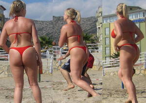 candid beach thong topless - Candid Beach Thongs and G-Strings (21 pictures) - Shooshtime