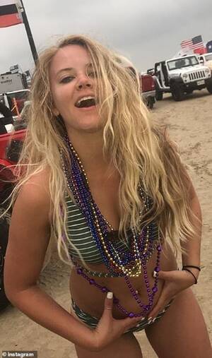 crystal beach texas nude - Anarchy at 'Go Topless' beach party in Texas: More than a hundred arrested  and mass brawls break out | Daily Mail Online