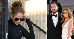 ellen show jennifer lopez upskirt - J Lo Spotted With Wedding Ring In L.A. After Eloping With Ben Affleck