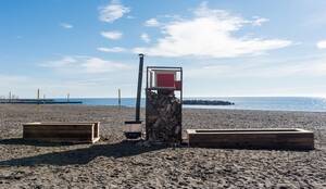 clothed exhibitionist beach - Artists Turn Toronto Lifeguard Towers into Follies for Winter Stations 2017  - Azure Magazine | Azure Magazine