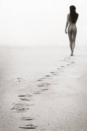 black and white beach nude - Photo by Andre Brito Â· Nude BeachBeach WalkNude PhotographyBlack White ...