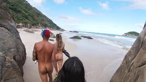 bronx nude beach - backstage - on the way to the Nudist Beach - XVIDEOS.COM