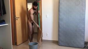 hairy nudist home - HAIRY NUDIST CLEANING HOME NAKED Porn Video - Rexxx